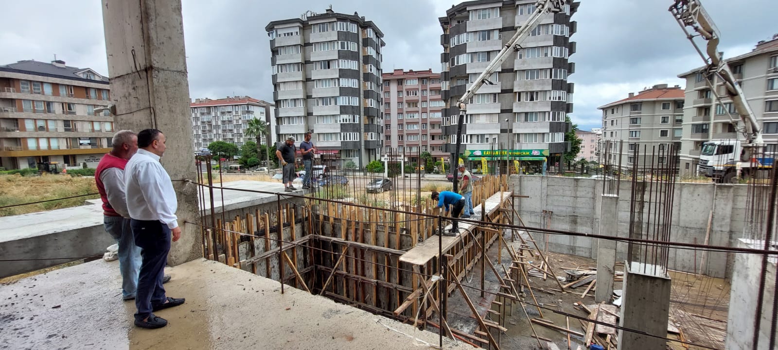 Bandırma’da Kültür Merkezi İnşaatı Devam Ediyor