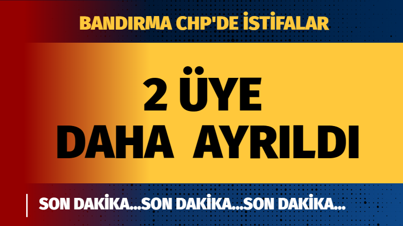  Bandırma Belediye Başkanı adayı olarak Dursun Mirza'nın CHP'den aday