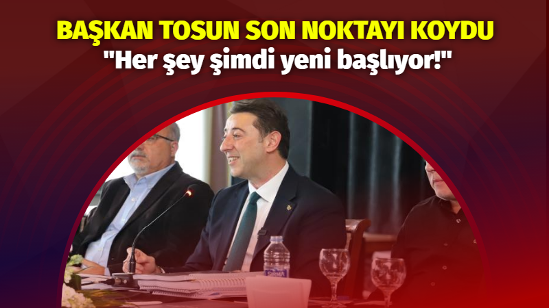 Bandırma Belediye Başkanı Av. Tolga Tosun adaylık belirleme süreci sonrası