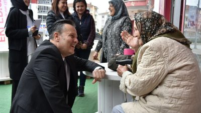 Cumhur İttifakı Altıeylül Belediye Başkan Adayı Mesut Eray, seçim çalışmaları