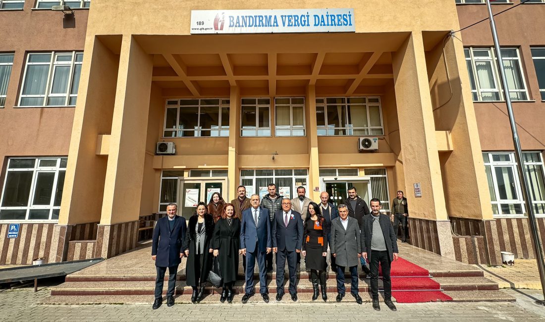 Cumhur İttifakı Bandırma Belediye Başkan Adayı Cemal Öztaylan seçim çalışması