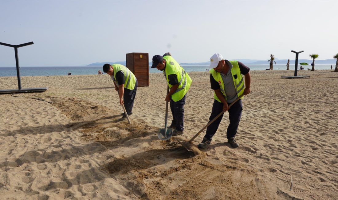 Balıkesir Büyükşehir Belediyesi, sahillerde gerçekleştirdiği; temizlik, bakım, onarım ve ıslah