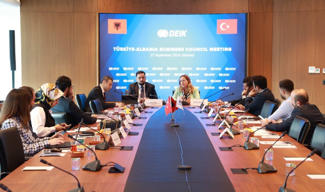 Türkiye-Arnavutluk İş Konseyi, başkan Bilal Kara’nın liderliğinde önemli bir toplantı