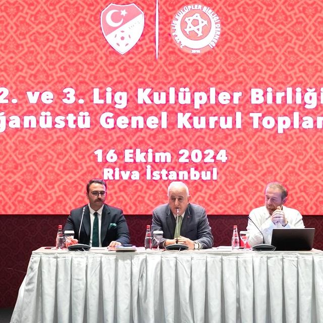 Türkiye 3. Lig Kulüpler Birliği Derneği’nin Olağanüstü Genel Kurul Toplantısı,