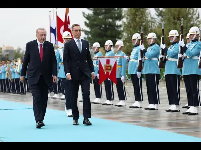 Cumhurbaşkanı Recep Tayyip Erdoğan, Türkiye’ye resmi ziyarette bulunan Finlandiya Cumhuriyeti