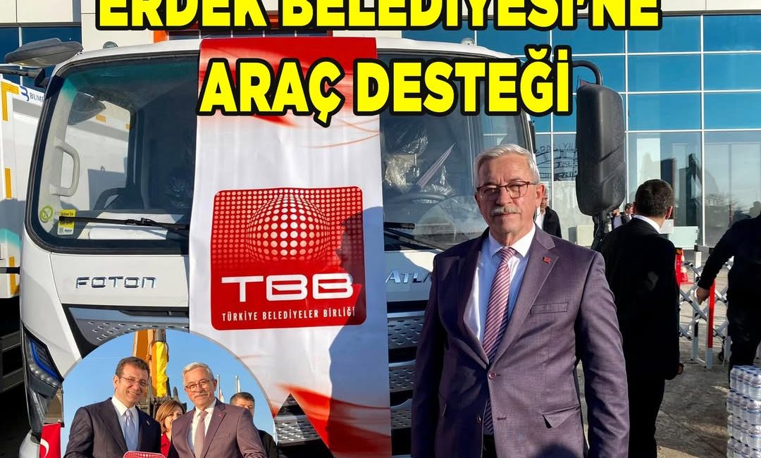 Erdek Belediye Başkanı Burhan Karışık, Türkiye Belediyeler Birliği tarafından düzenlenen