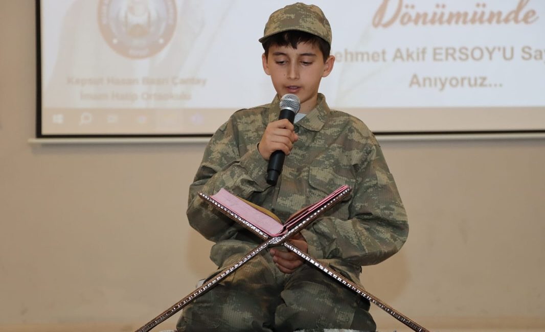 Balıkesir Kepsut’ta Milli Anlamlı Etkinlik Balıkesir’in Kepsut ilçesinde, İstiklal Marşı’nın