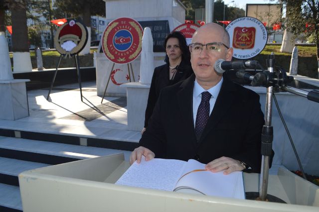 Çanakkale Şehitleri Ayvalık’ta Anıldı Balıkesir’in Ayvalık ilçesinde, 18 Mart Çanakkale
