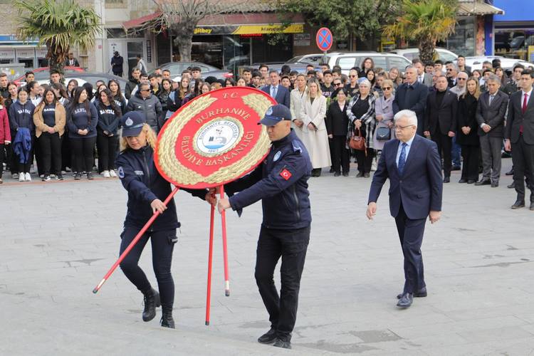 Çanakkale Zaferi’nin 110. Yılı Anıldı Balıkesir‘in Burhaniye ilçesinde, 18 Mart