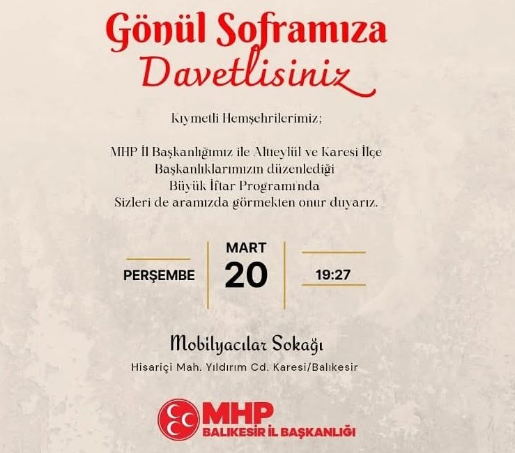 Balıkesir’de Dayanışma ve Paylaşım Vurgusu Balıkesir‘in Hisariçi Mahallesi Yıldırım Caddesi