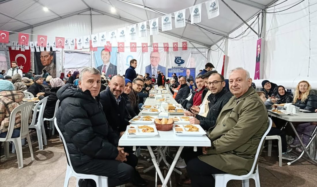 Bandırma Belediyesi İftar Sofrası Mauri Maya San A.Ş. ile Paylaşıldı