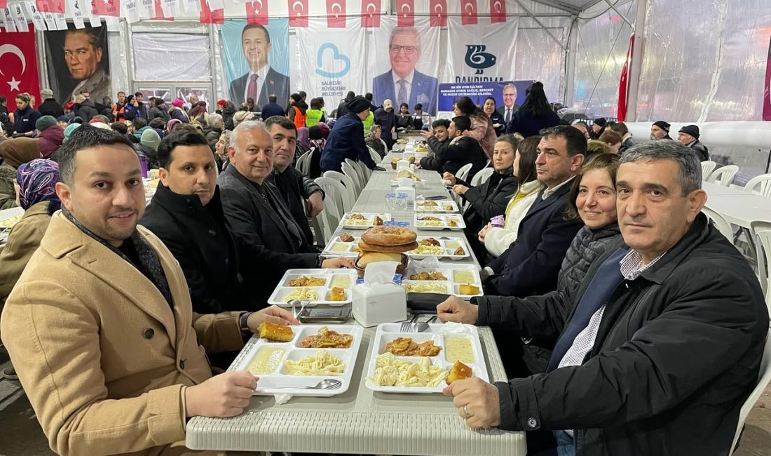 Bandırma’da Ramazan ayının bereketi, Avcı Lojistik’in önemli bir katkısıyla bir