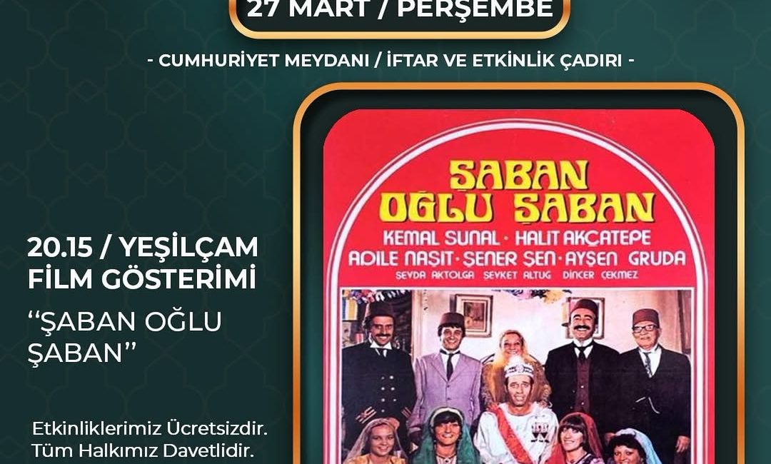 Bandırma Belediyesi’nden Nostaljik Akşam Bandırma Belediyesi, Ramazan ayında vatandaşlara yönelik