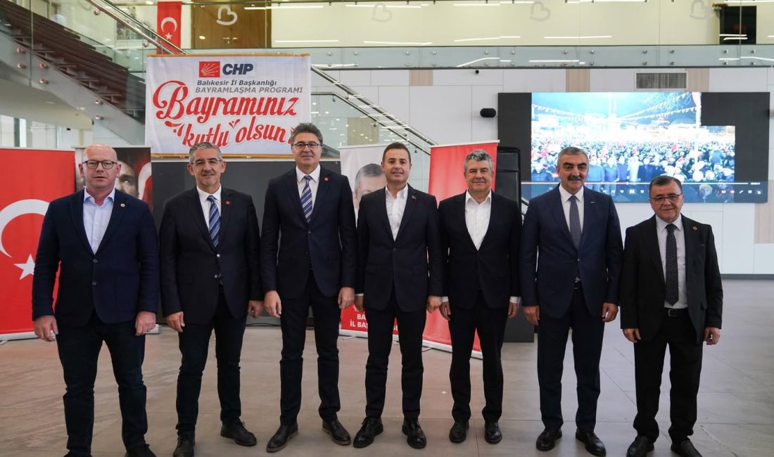 Bayramlaşma Töreni Yoğun Katılım Gördü Balıkesir Büyükşehir Belediye Başkanı Ahmet