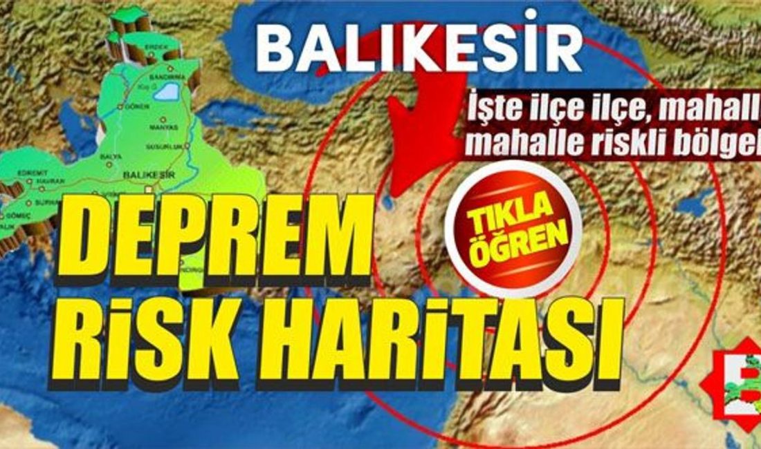 Balıkesir’de Son Depremler Endişeyi Artırdı Son dönemde yaşanan depremler, Türkiye