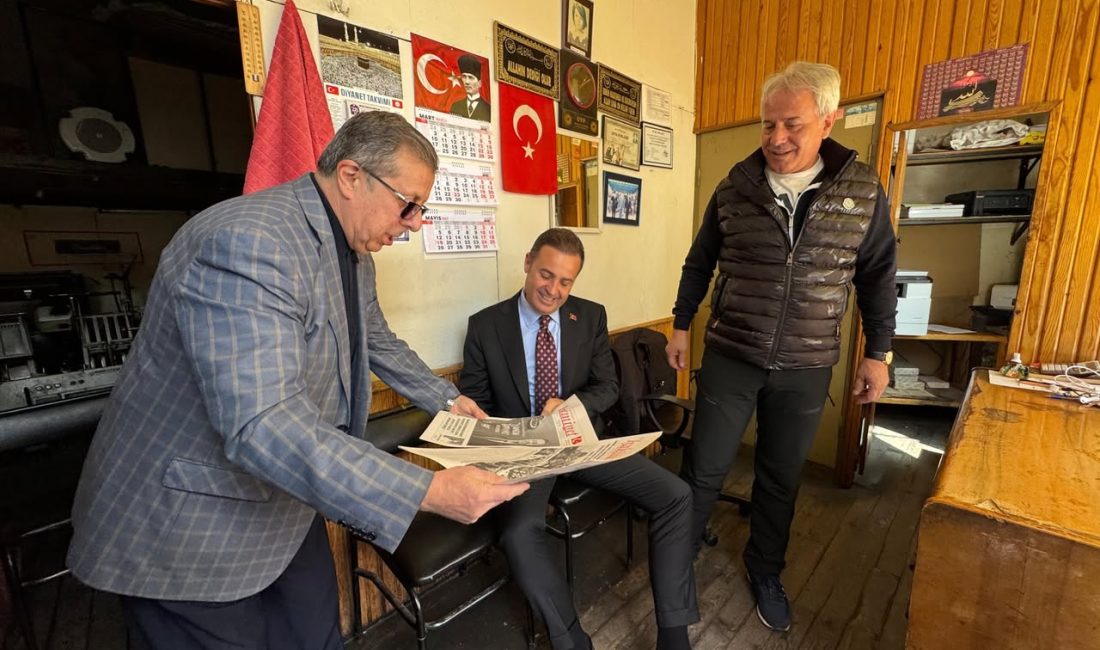 Dursunbey’e Ziyaret Balıkesir Büyükşehir Belediye Başkanı Ahmet Akın, bugün Dursunbey
