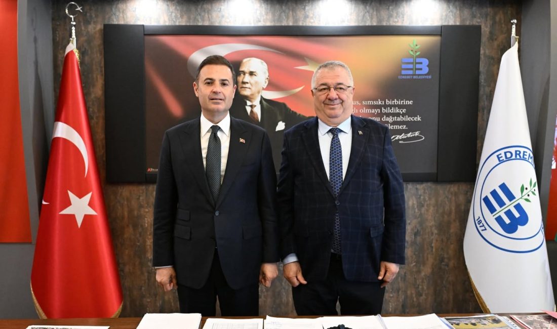 Ziyaret ve Başarı Dilekleri Balıkesir Büyükşehir Belediye Başkanı Ahmet Akın,