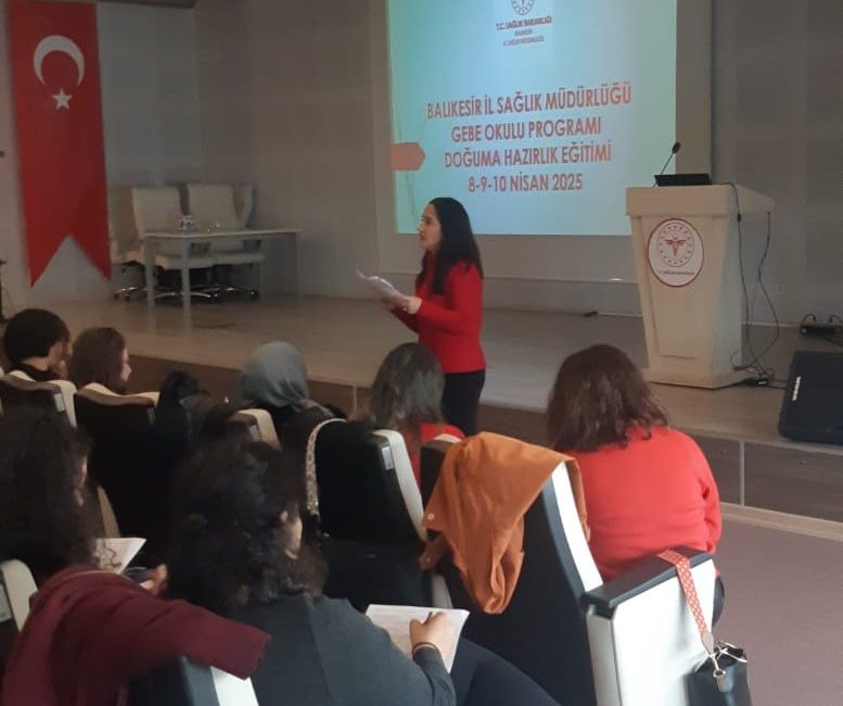 Balıkesir’de Gelecek Anne Babalar İçin Bilgilendirme Balıkesir İl Sağlık Müdürlüğü