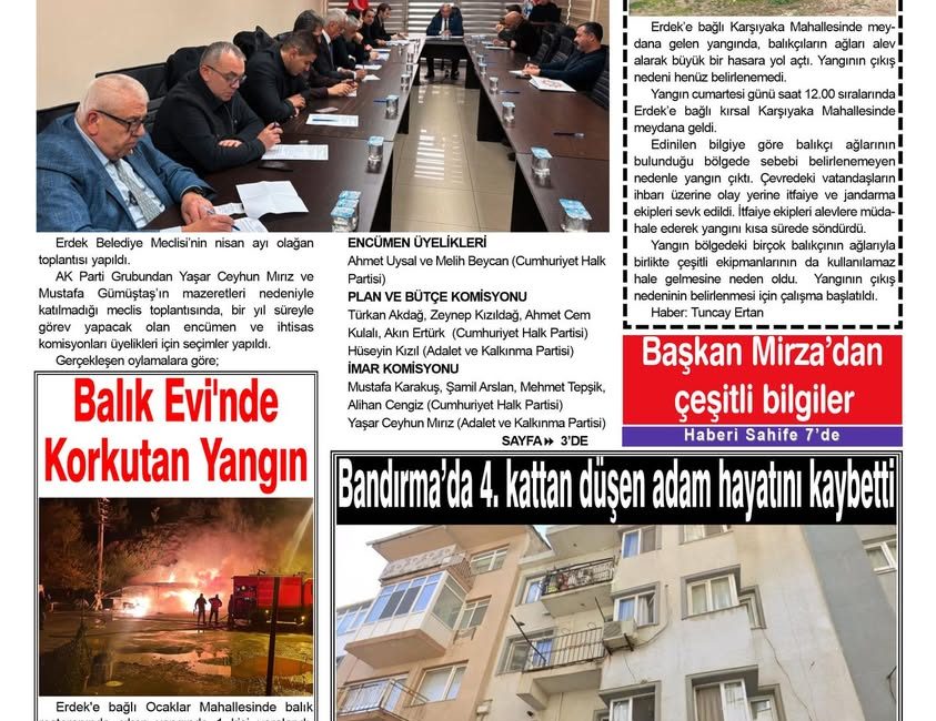 Erdek’te Hava Kalitesi Alarm Veriyor Güney Marmara bölgesinin önemli yerleşim