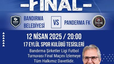 Şirketler Ligi’nde Final Anına Doğru Bandırma Şirketler Ligi Futbol Turnuvası,