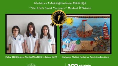 Balıkesirli Öğrenciler Sıfır Atık Projeleriyle Öne Çıktı Millî Eğitim Bakanlığı