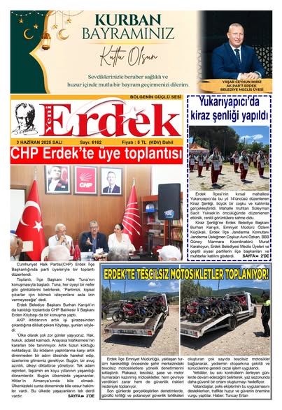 Erdek’te Güncel Haberler Erdek’te yerel haberler için güvenilir kaynak Yeni