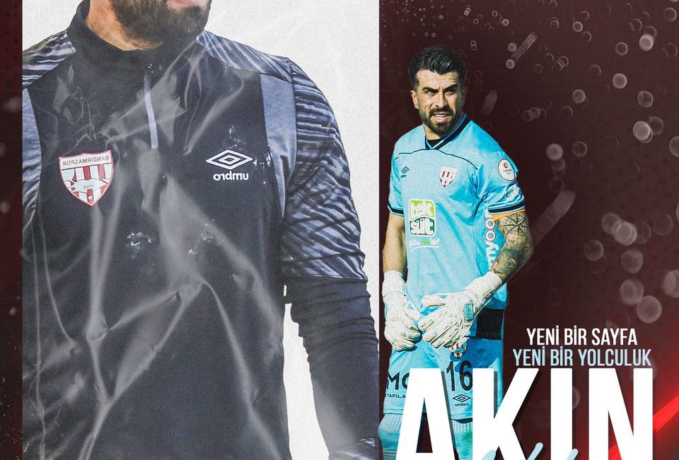 Bandırmaspor, tecrübeli futbolcu Akın Alkan ile yeniden anlaşmaya vardı. Kulüp