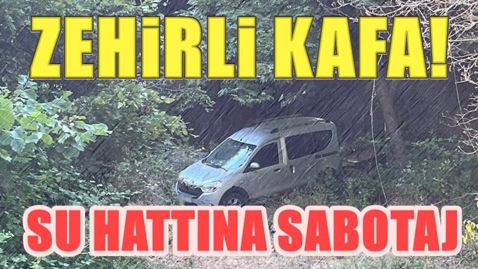 Erdek’te İçme Suyu Hattına Saldırı Girişimi Balıkesir’in Erdek ilçesinde, içme