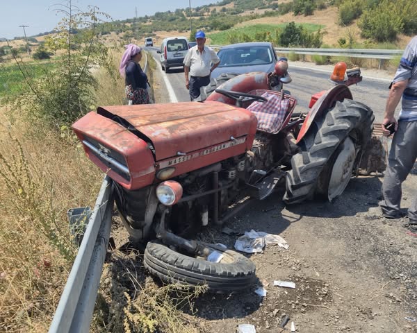 Balıkesir’in Bigadiç ilçesinde meydana gelen trafik kazasında 5 kişi yaralandı.