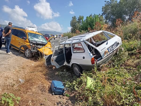 Erdek – Bandırma karayolu üzerinde, Tatlısu Çatrağı mevkiinde sabah saatlerinde