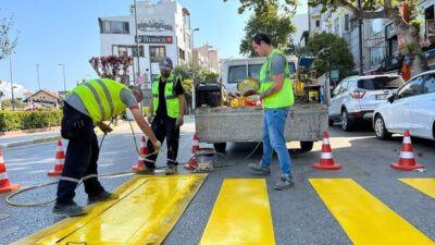 Bandırma’da Yaya Geçitleri Güvenlik Standartlarında Yenilendi Bandırma Belediyesi, kent genelindeki