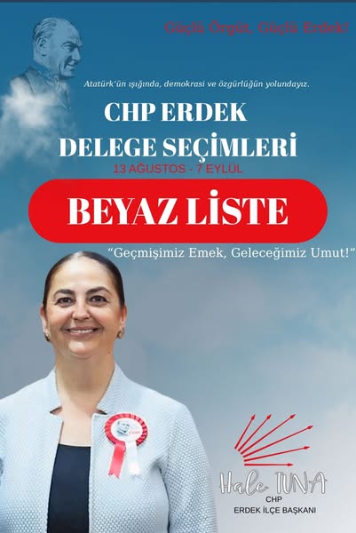 CHP’li Hale Tuna , Erdek’te yeniden adaylık açıklamasında bulundu. Açıklamasında