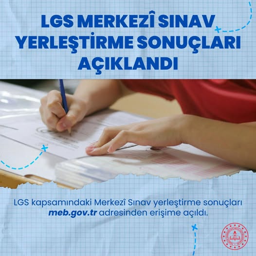 Liselere geçiş sistemi kapsamında yapılan Liselere Giriş Sınavı (LGS) merkezi