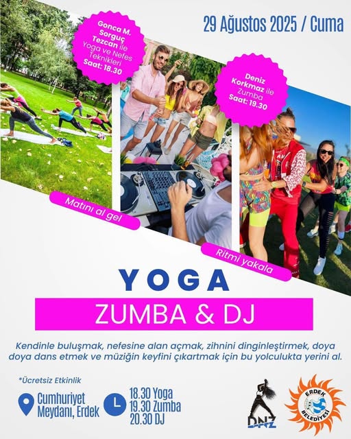 Erdek Belediyesi’nin koordinasyonuyla düzenlenen yaz etkinlikleri kapsamında, 29 Ağustos Cumartesi