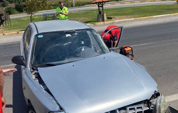 Balıkesir’in Bigadiç ilçesinde meydana gelen trafik kazasında 6 kişi yaralandı.