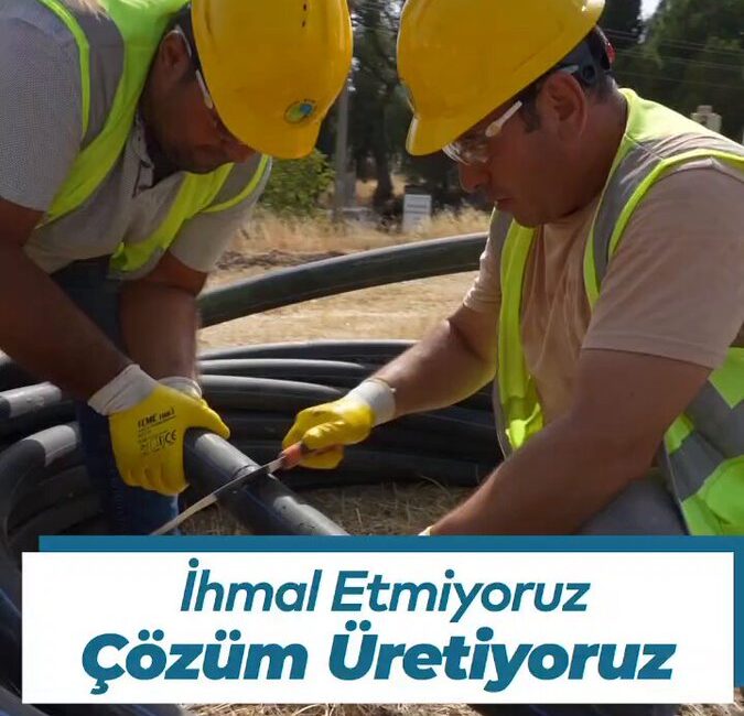 Balıkesir Büyükşehir Belediyesi, Savaştepe ilçesi Sarıbeyler mahallesinde yaşanan su sorununa
