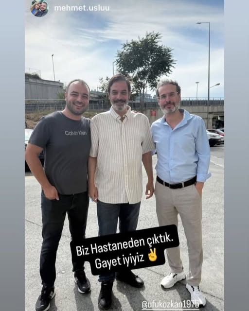 Oyuncu Ufuk Özkan, sosyal medya hesabı üzerinden hastaneden taburcu olduğunu