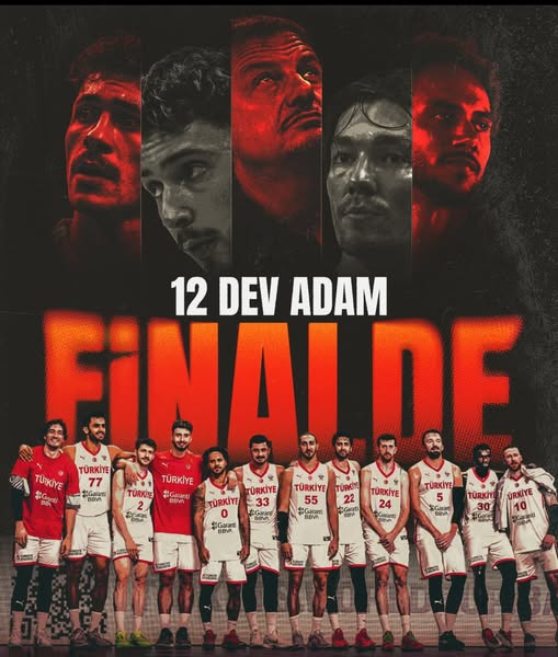 Milli Basketbol Takımı, Avrupa Şampiyonası’nda Yunanistan’ı mağlup ederek finale yükseldi.