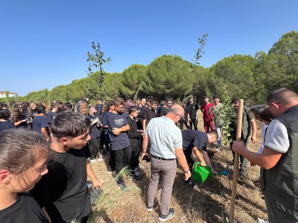 Gönen’de Öğrenciler Doğa İçin Bir Araya Geldi Gönen Orman Müdürlüğü