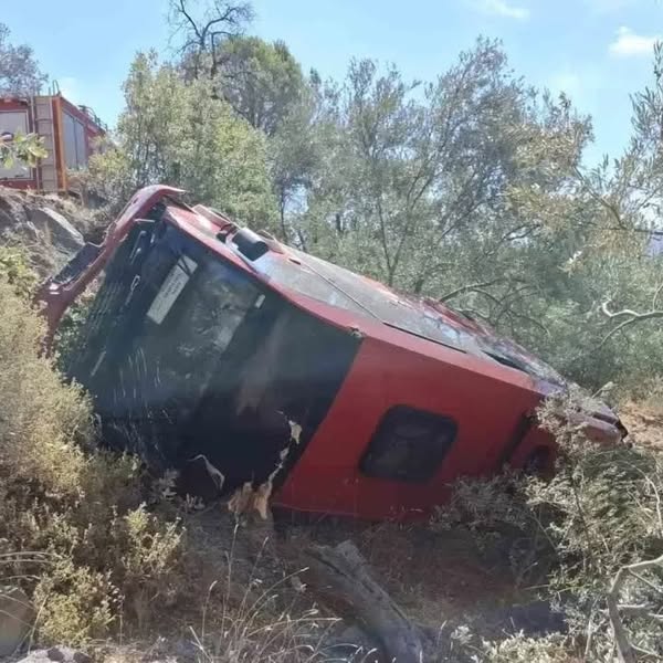 Balıkesir’in Burhaniye ilçesinde meydana gelen bir kaza sonucu, Sübeylidere Kırtık
