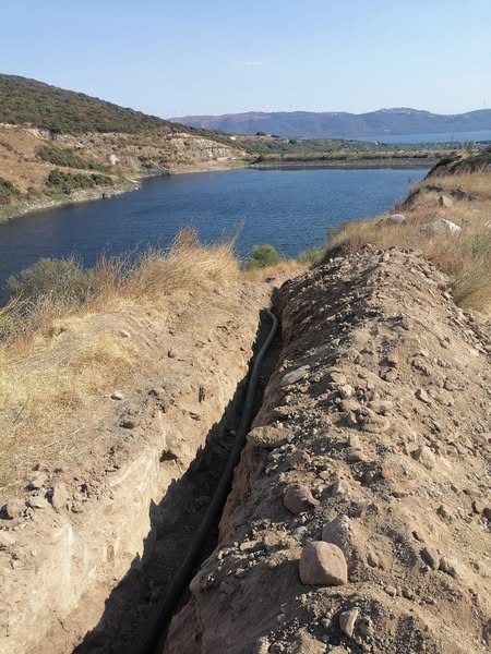 Erdek’te Zeytin Ağaçları Suluya Kavuşuyor Erdek‘te uzun yıllardır devam eden