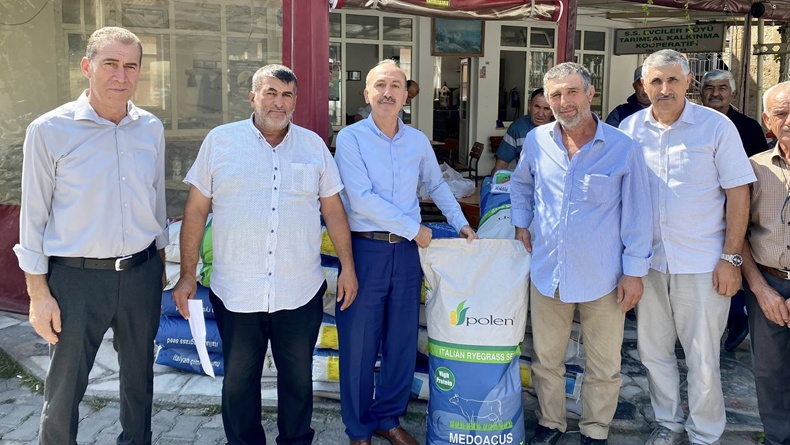 Balıkesir’de hayvancılığa destek olmak amacıyla Evciler Mera Islah ve Amenajman