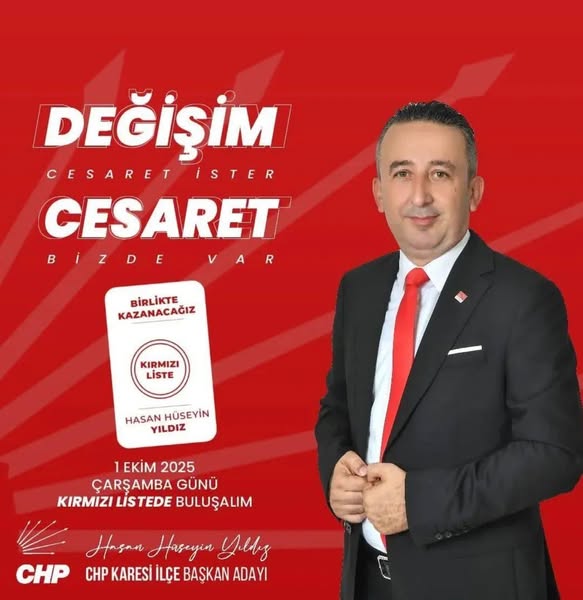 Balıkesir’de CHP’de Kongre Heyecanı Cumhuriyet Halk Partisi (CHP) Karesi İlçe