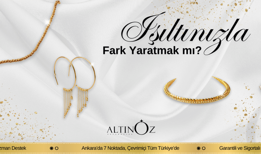 Altın, yüzyıllardır zarafetin ve kalıcı değerin simgesi olmuştur. Kadınların ve