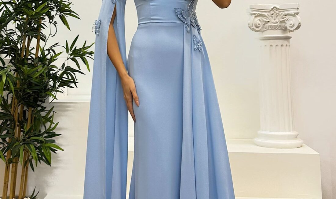 Özel günlerde, davetlerde ve önemli etkinliklerde tercih edilen abiye elbiseler,