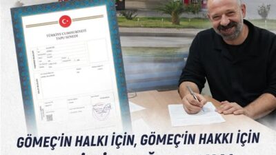 Gömeç Belediyesi’nden Stratejik Yatırım Gömeç Belediyesi, ilçenin değerine değer katacak