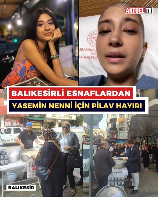 Balıkesirli Esnaflar, Yasemin Nenni’nin Anısına Pilav Hayrı Yaptı Balıkesirli esnaflar, Adana’da lösemi nedeniyle hayatını kaybeden genç Yasemin Nenni