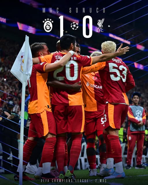 Galatasaray, Şampiyonlar Ligi’nin ikinci hafta mücadelesinde Türkiye’yi temsil ettiği karşılaşmada