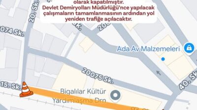 Bandırma’da Yol Trafiğe Kapatıldı Bandırma’da belirli bir bölgede alınan güvenlik