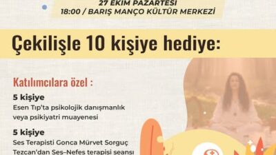 Bandırma’da Ruhsal İyilik ve Farkındalık Etkinliği Bandırma Belediyesi, vatandaşların ruhsal